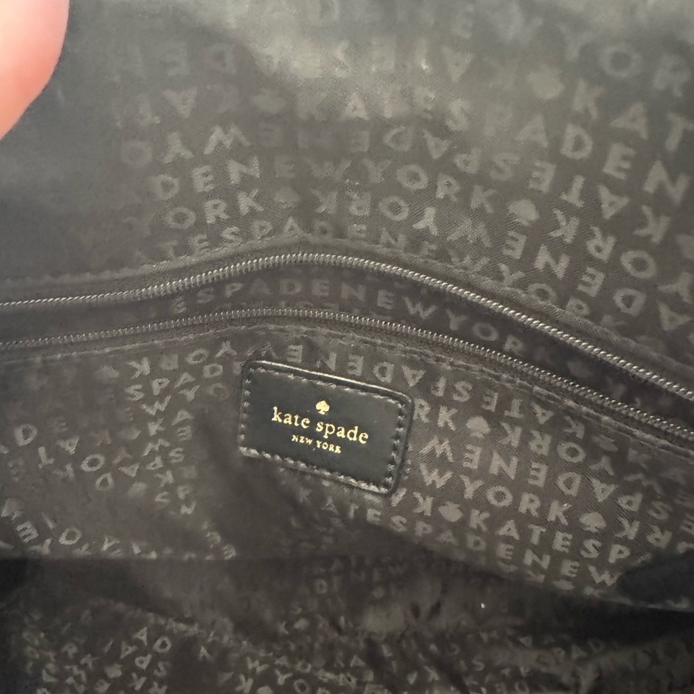 Kate Spade Handle‎ Bag, Black White Polka Dot - Picture 8 of 16